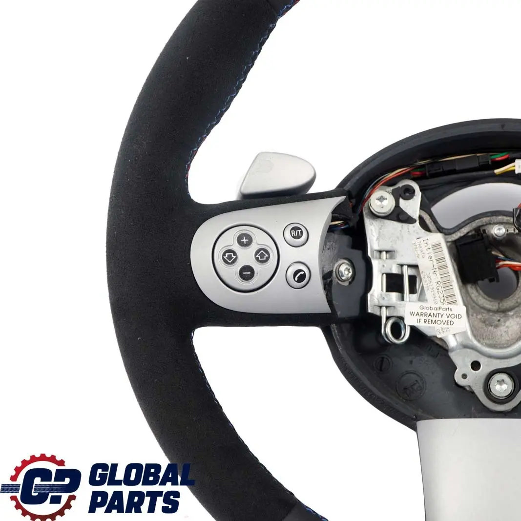 Mini R50 R53 NEW Black Leather Sport Steering Wheel Steptronic Multifunction