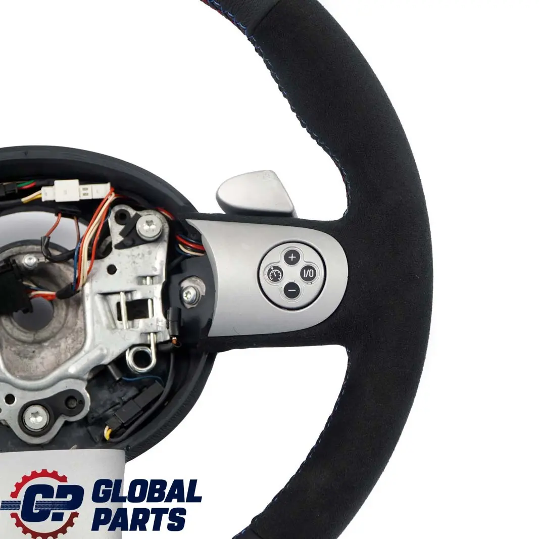 Mini R50 R53 NEW Black Leather Sport Steering Wheel Steptronic Multifunction