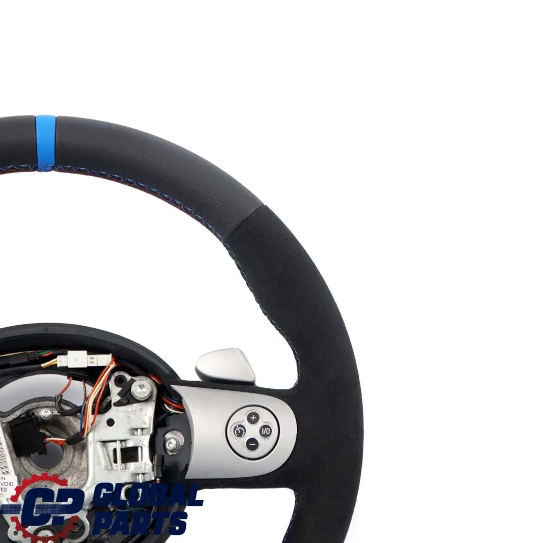 Mini R50 R53 NEW Black Leather Sport Steering Wheel Steptronic Multifunction