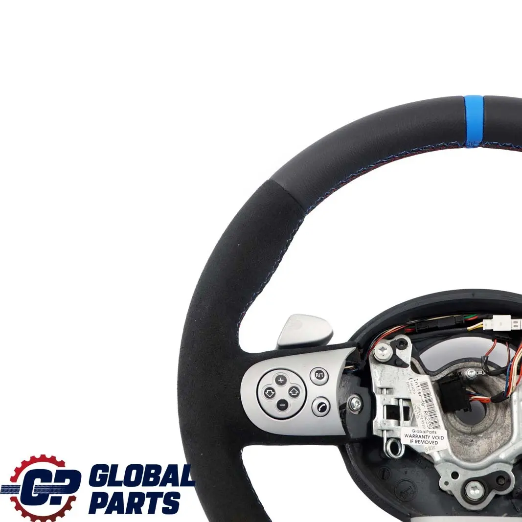 Mini R50 R53 NEW Black Leather Sport Steering Wheel Steptronic Multifunction