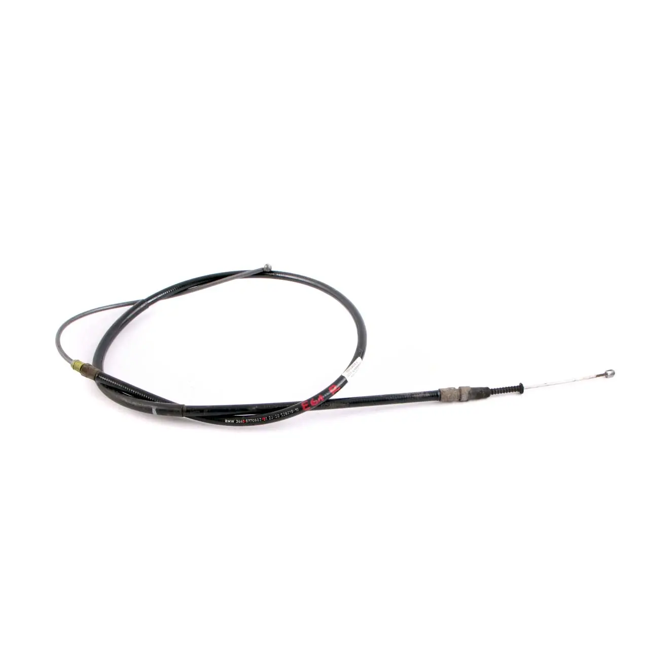 BMW E60 E61 LCI Freno mano derecho mano estacionamiento Cable Bowden 6770602