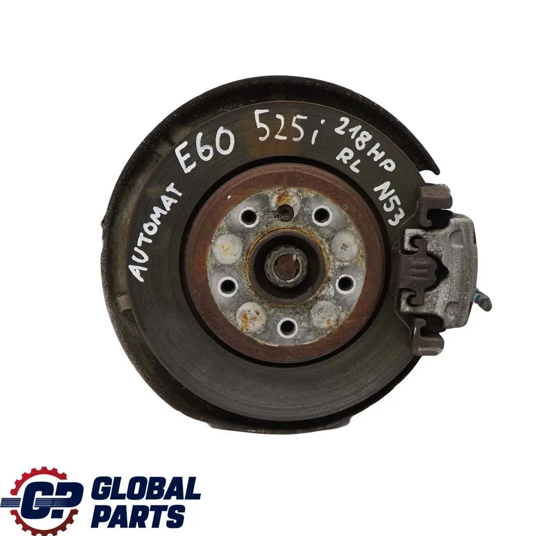 BMW 5 E60 LCI 525i N53 Rear Left N/S Hub Leg Carrier Brake Disc Caliper