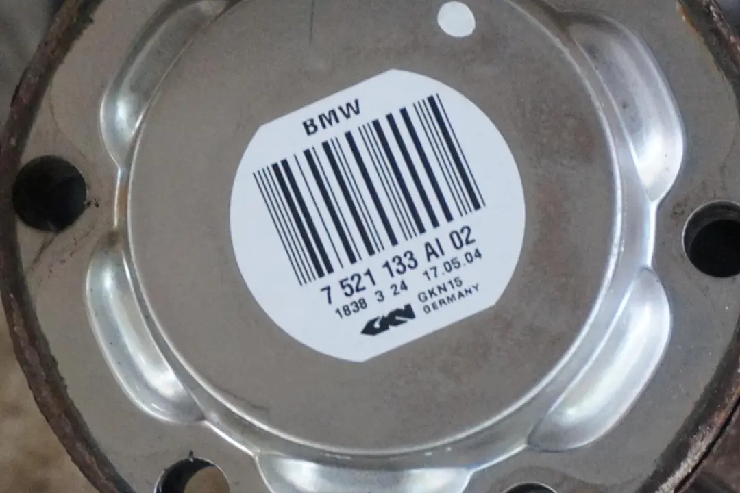 BMW E60 545i N62 Trasero Derecho Cubo Pierna Portador Pinza De Disco De Freno