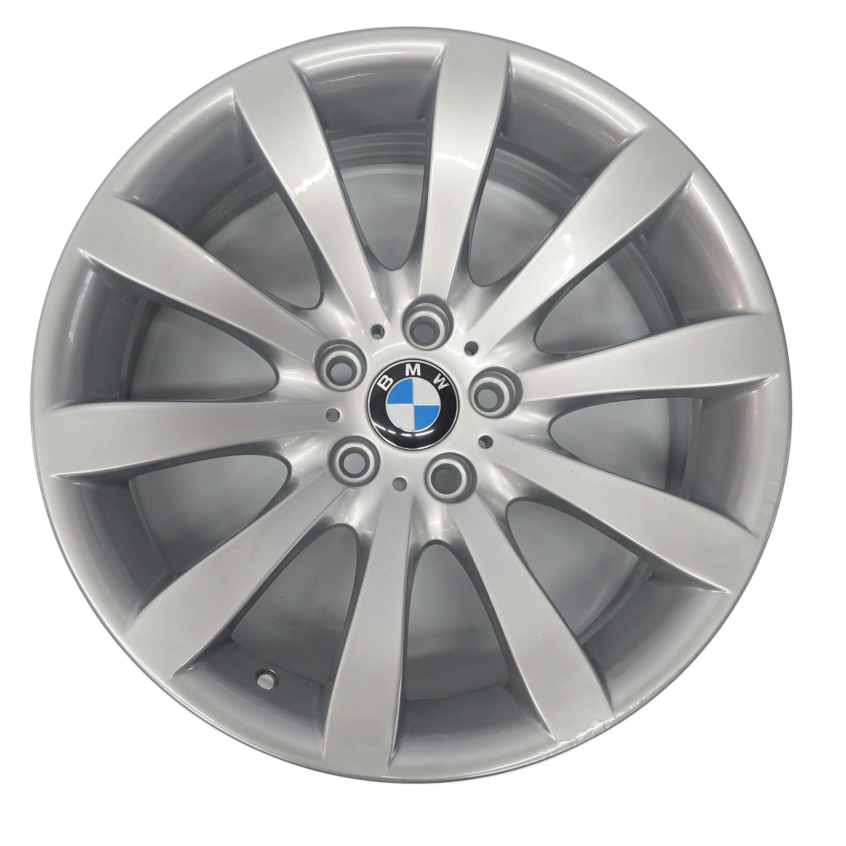 BMW E63 E64 Silver Light Alloy Wheel Rim 19" Star Spoke 218 8,5J ET:14 6770941