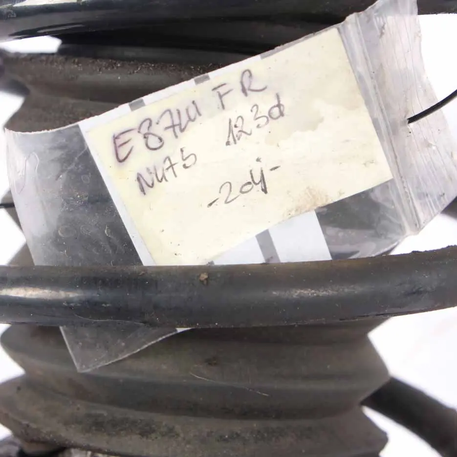 BMW E87 123d N47S Front Right O/S Spring Strut Brake Suspension Axle Leg