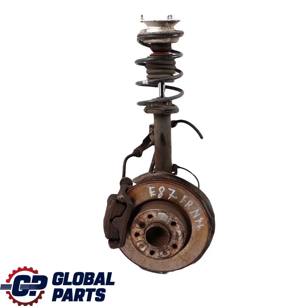 BMW 1 Series E87 120i N46 Front Right O/S Spring Strut Brake Suspension Axle Leg