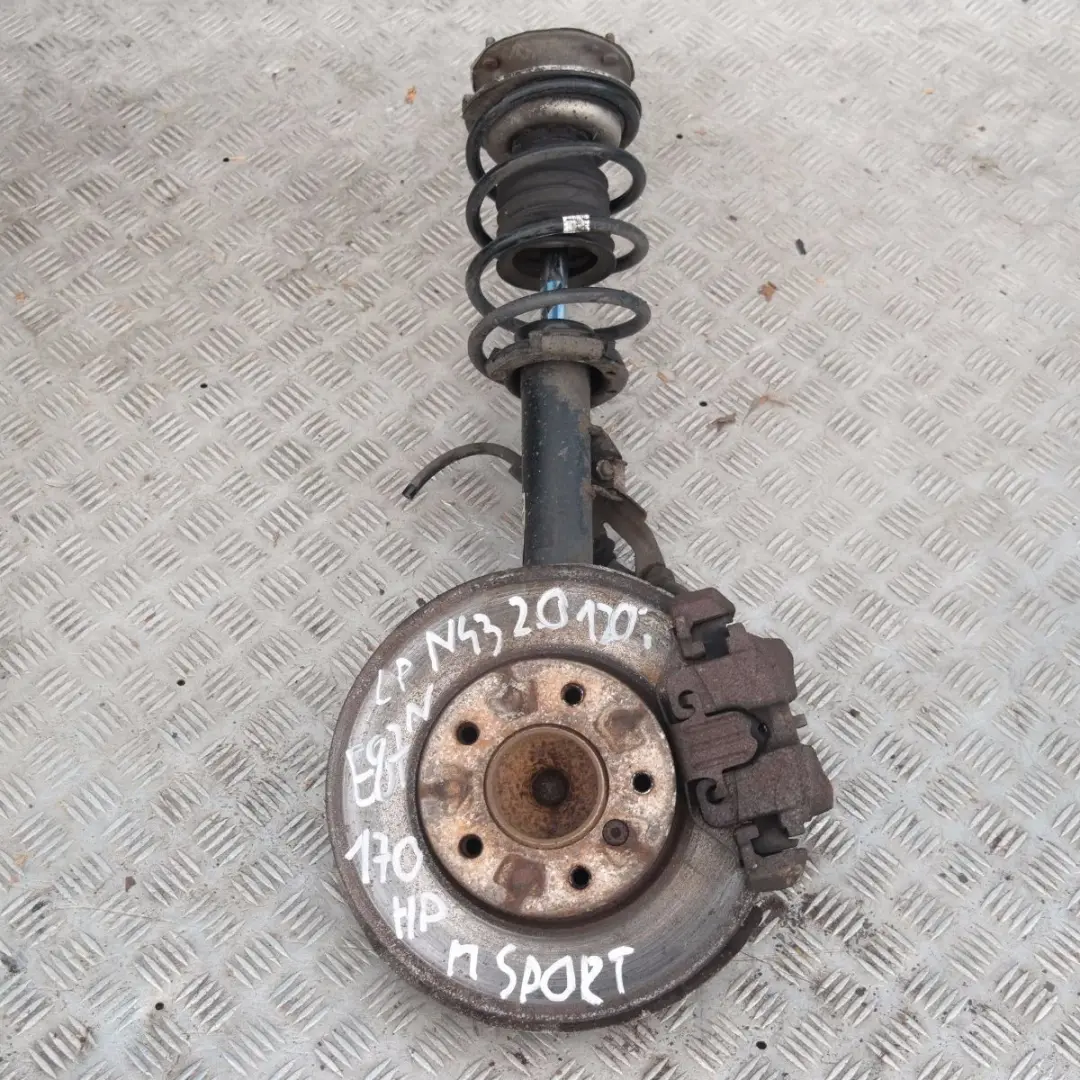 BMW E87 LCI 120i N43 Delantero Izquierdo Muelle Strut Freno Pierna Suspension