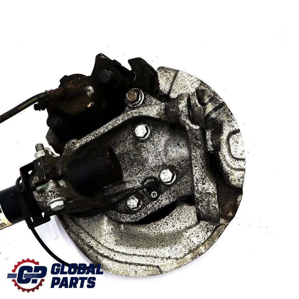 BMW E90 318i N43 delantero derecho O / Spring Strut Pierna Freno Suspension Hub