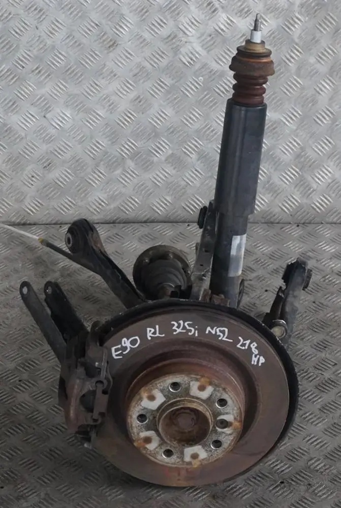 N52 Rear Left N/S Axle Leg Suspension Brake Disc Hub BMW 3 Series E90 325i - SKU 6771725 - Part number 