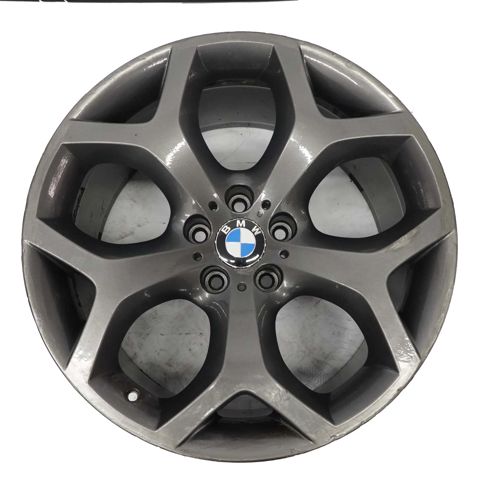 BMW X5 E70 Tylna Felga Aluminiowa Szara 20" Y-spoke 214 ET:37 11J 6772250