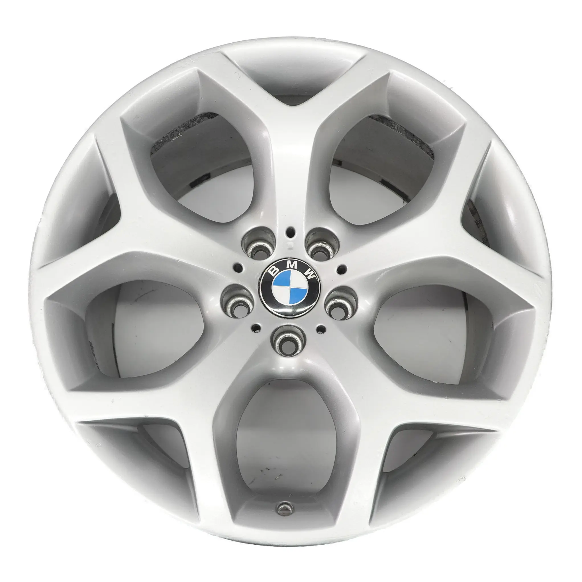 BMW X5 Series E70 Silver Rear Wheel Alloy Rim 20" Y-spoke 214 ET:37 11J 6772250