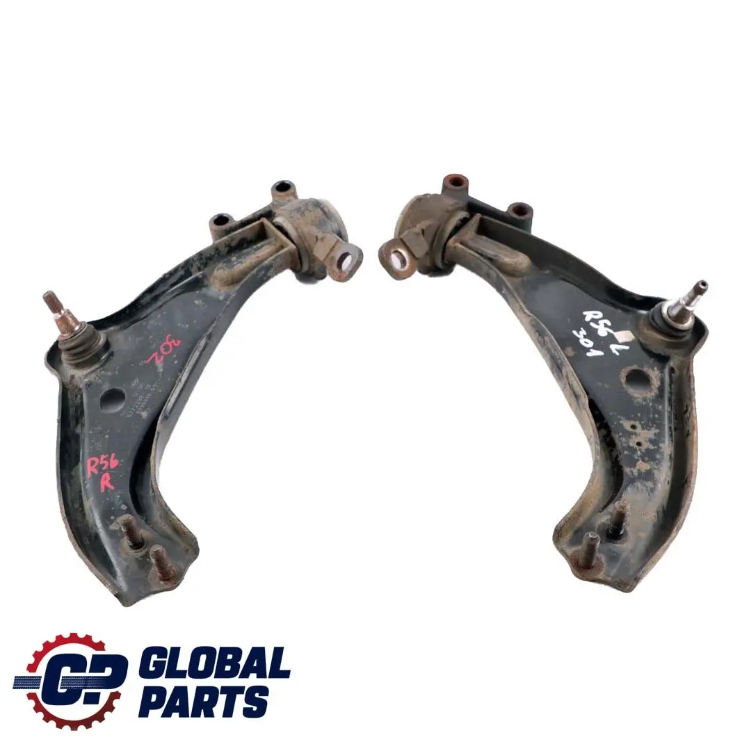  Mini R55 R56 R57 Izquierda Derecha Inferior Suspensión Control Arm Set