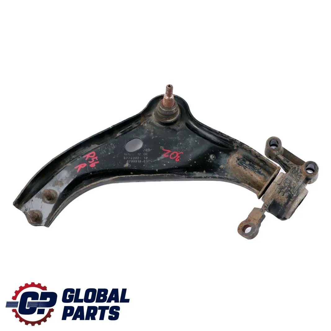  Mini R55 R56 R57 Izquierda Derecha Inferior Suspensión Control Arm Set