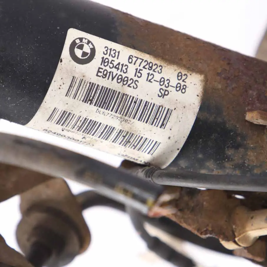 BMW E91 325i N53 M Sport Front Left N/S Spring Strut Brake Suspension Leg Hub