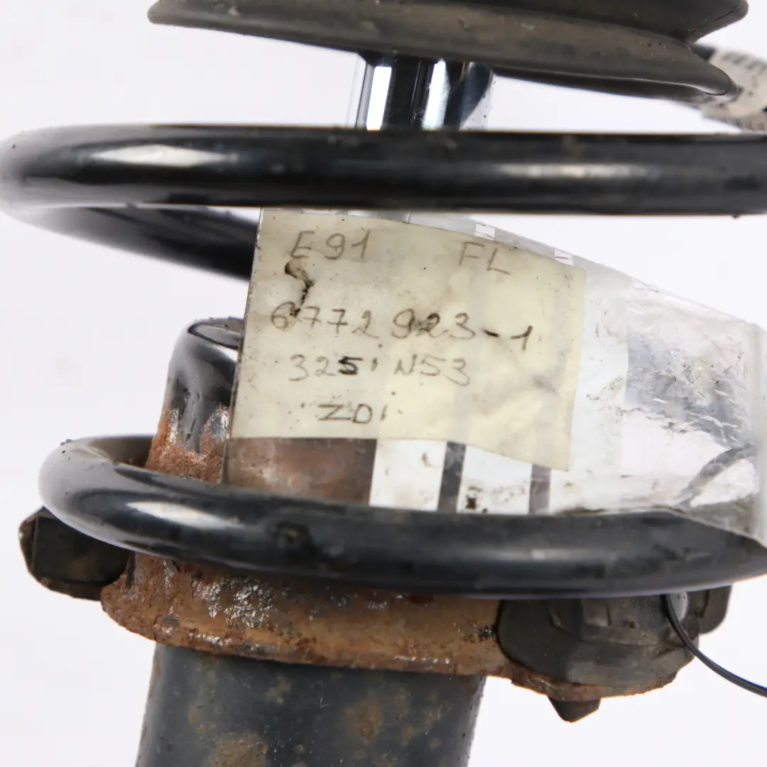 BMW E91 325i N53 M Sport Front Left N/S Spring Strut Brake Suspension Leg Hub