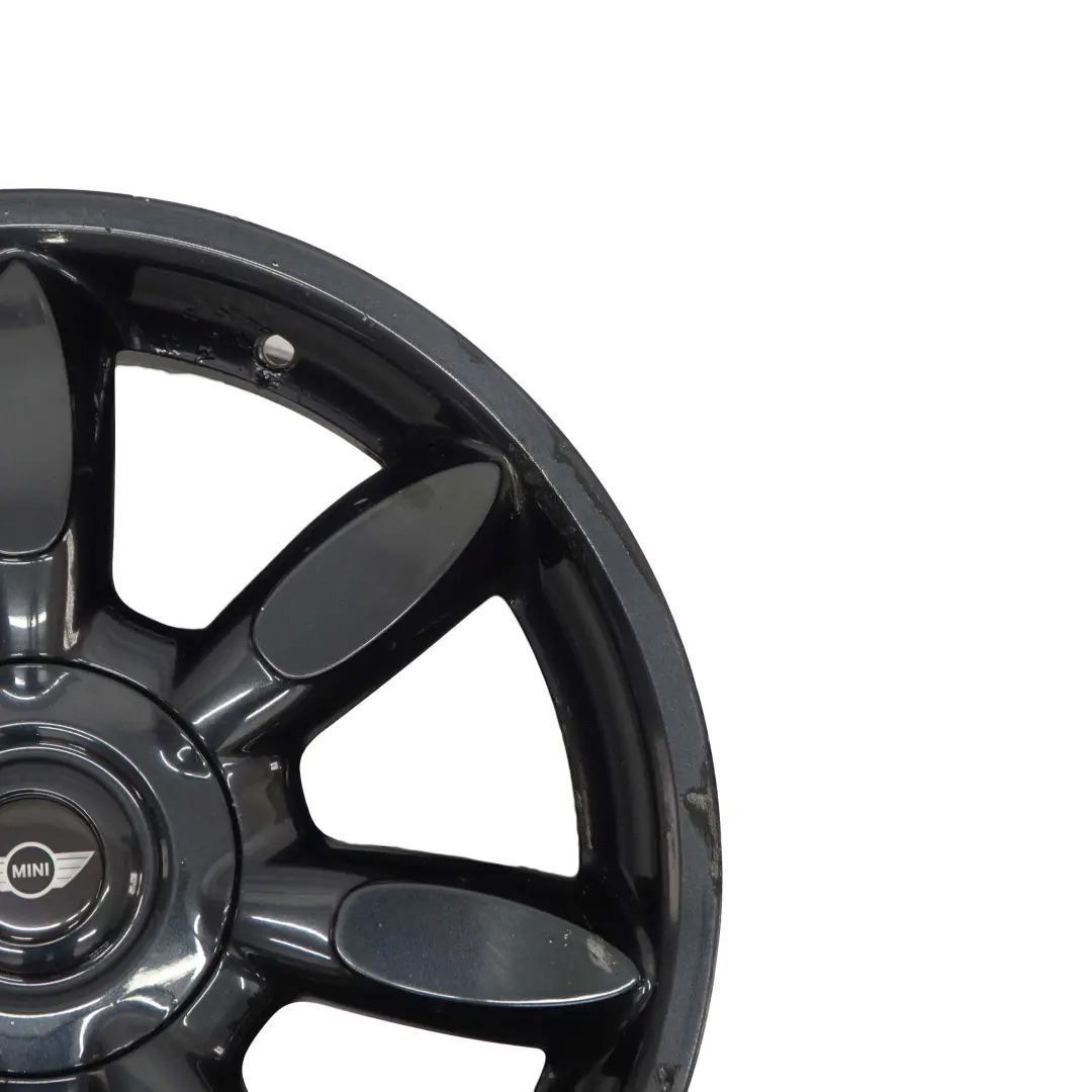 Mini Cooper One R50 R56 Alu Felge 17" 7J ET:48 Night Spoke 106 Glanzgedreht