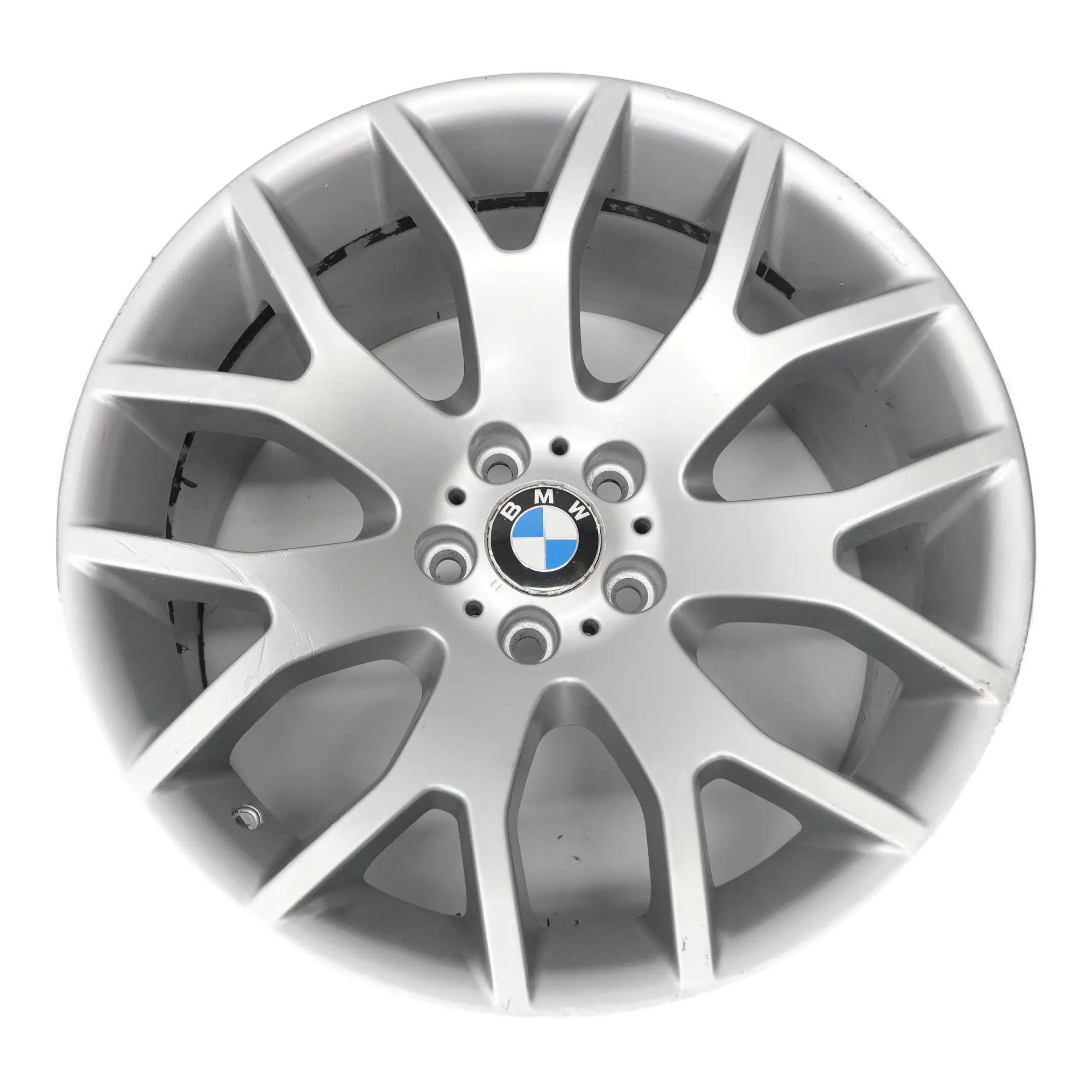 BMW X5 E70 Plata llanta trasera aleación 20 "Cross Spoke 177 11J ET:37 6774399