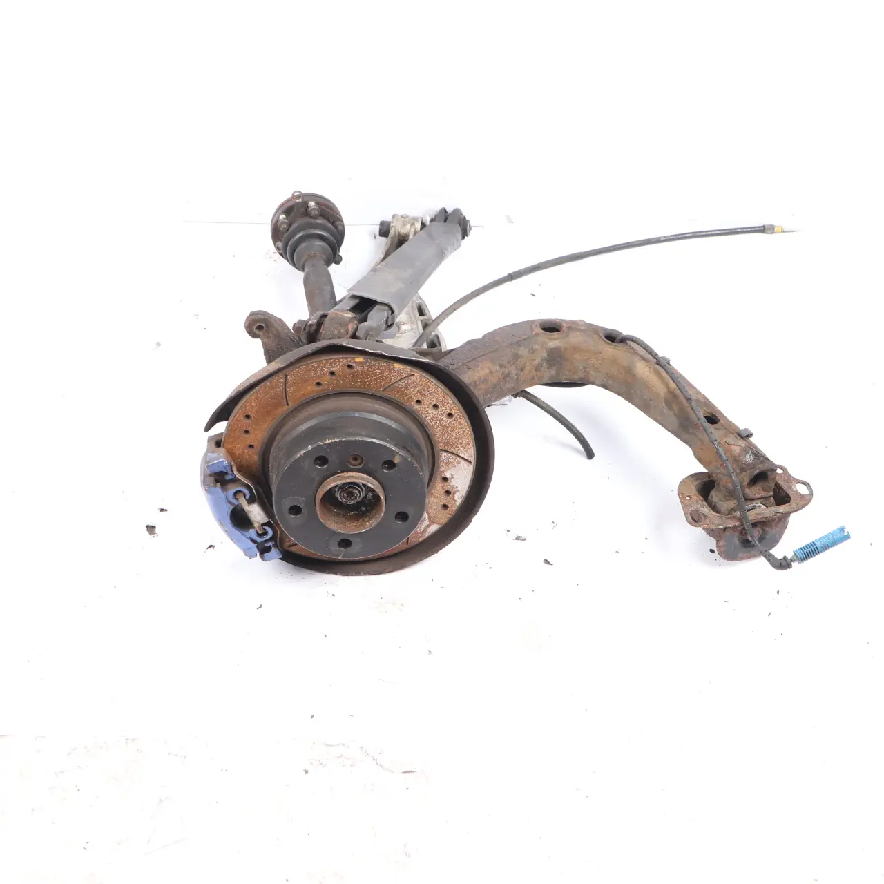 BMW Z4 E85 2.5i M54 Roadster Rear Left N/S Suspension Leg Brake Axle Disc