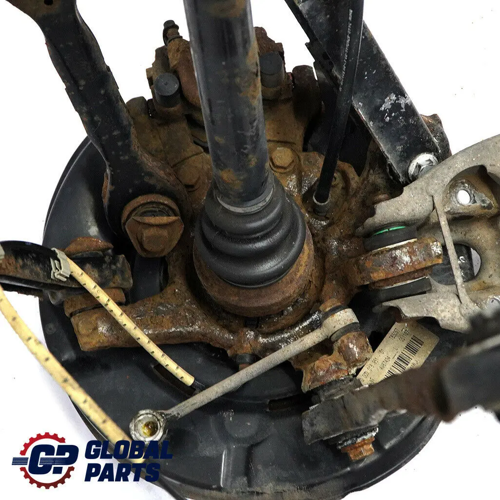 BMW 3 Series E90 330i N52 Rear Left N/S Axle Leg Suspension Brake Disc Hub