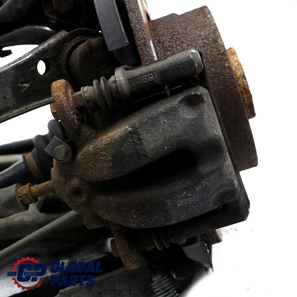 BMW E81 E87 LCI 116d N47 Trasera Izquierda Suspension Pierna Eje Disco De Freno