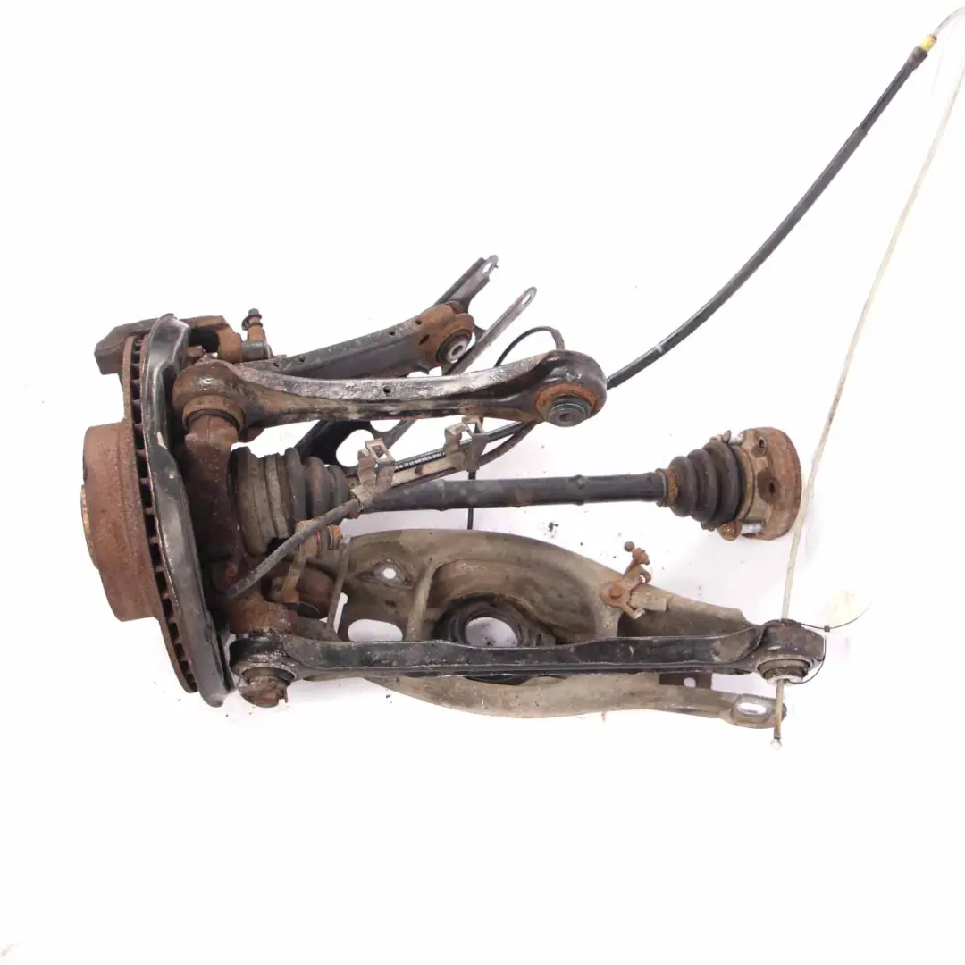BMW E92 Coupe 320d N47 N47N Rear Left N/S Suspension Leg Carrier Brake Disc