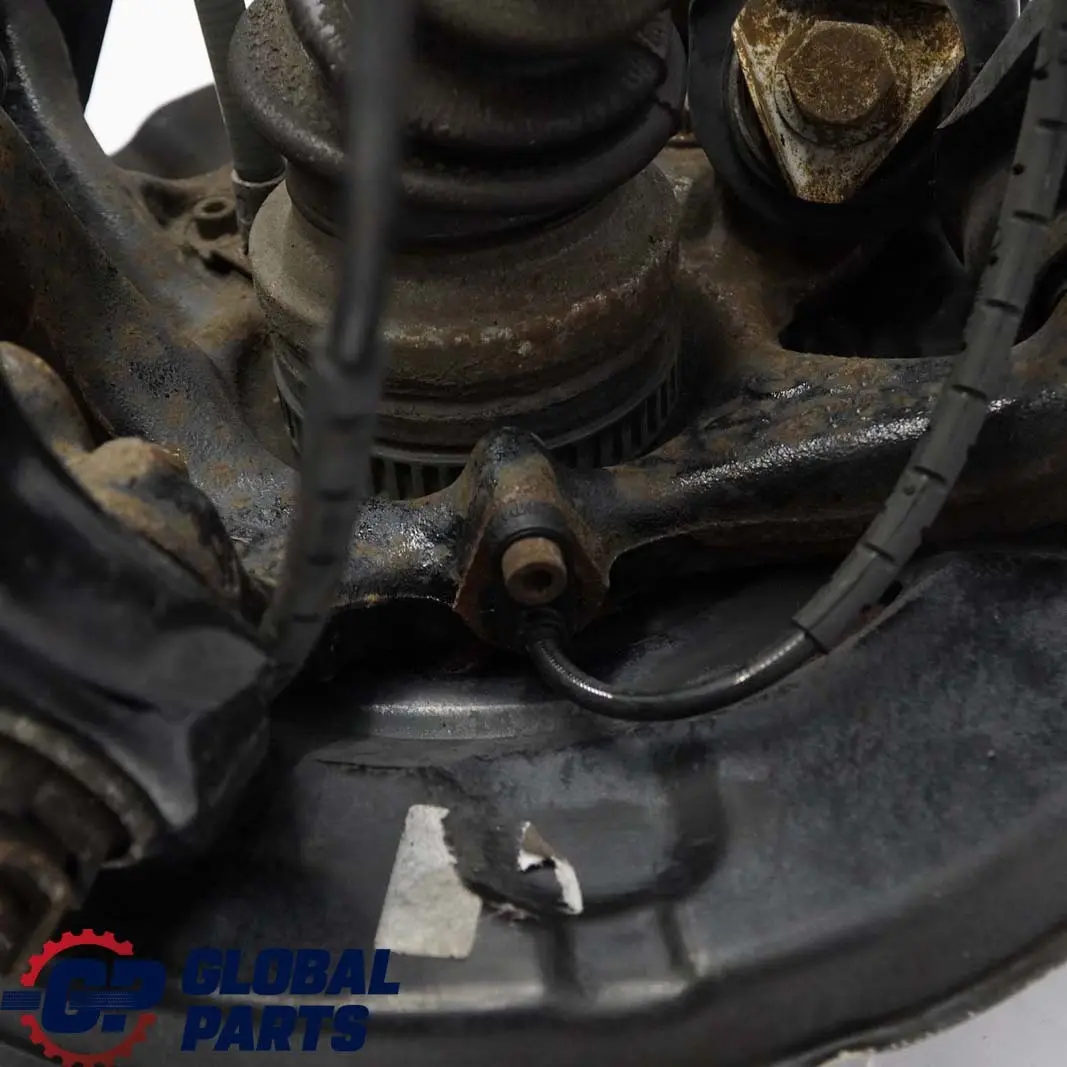 BMW E81 116i 2.0 N43 Trasera Derecha O / S Suspension Pierna Eje Disco De Freno