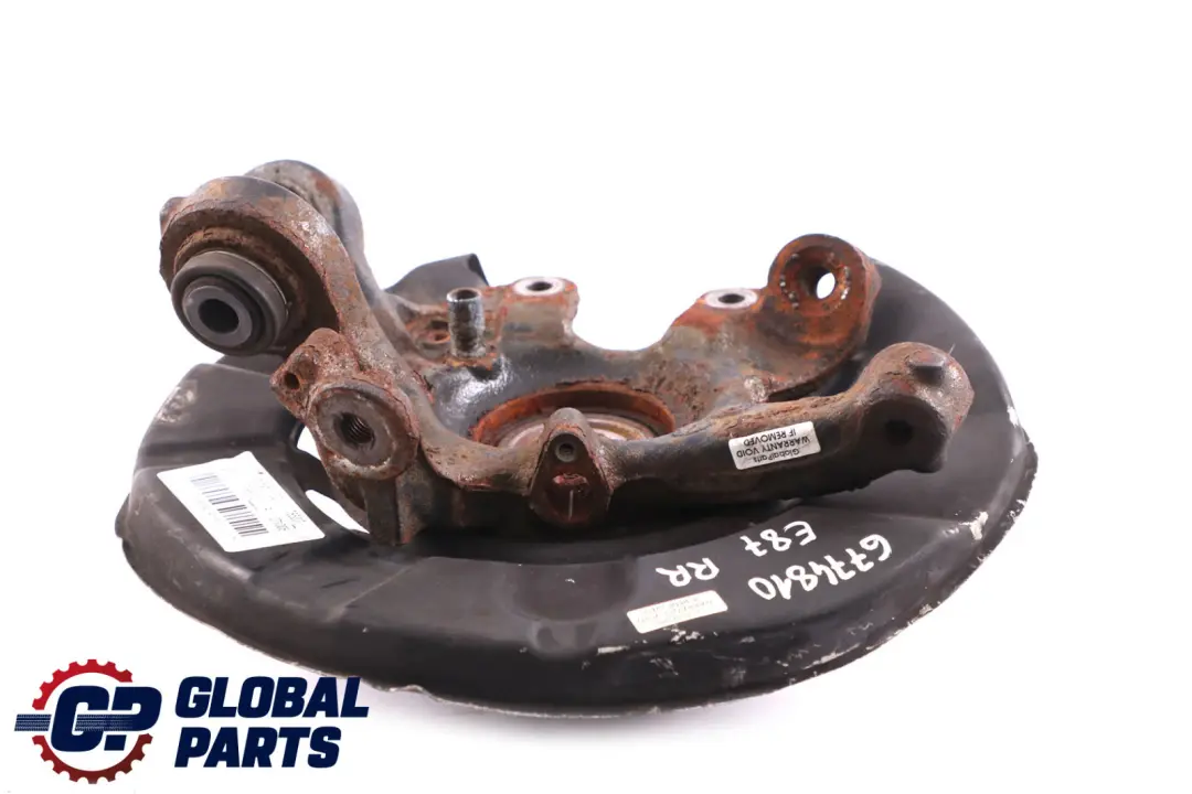 BMW E87 E90 Portarruedas Suspension Trasera Derecha Cubo Brida Motriz 