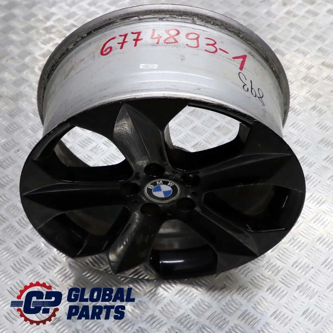 BMW X6 Series E71 Black Wheel Alloy Rim 19" Start Spoke 232 9J ET:48 6774893