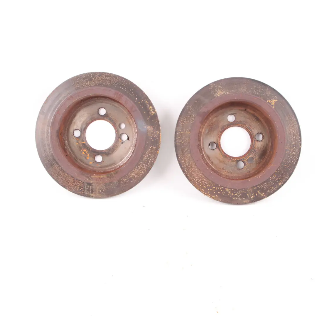 Brake Disc Set Mini R50 R53 R55 R56 Perforated Brake Disc Rear Wheel 259X10