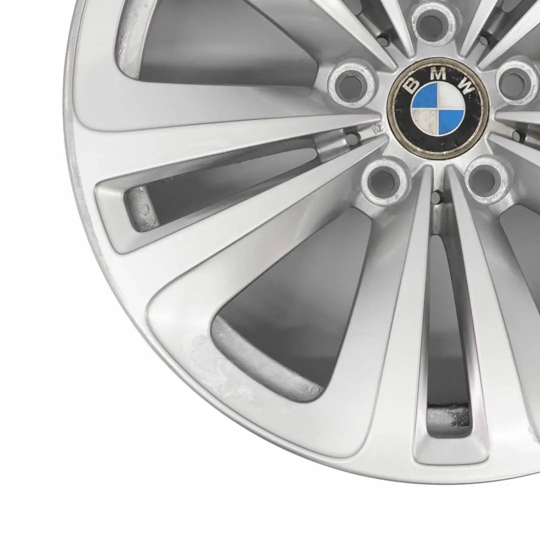 Wheel Rim BMW F01 F07 F12 Silver Alloy 18" Dual Spoke 234 8J ET:30 6775403