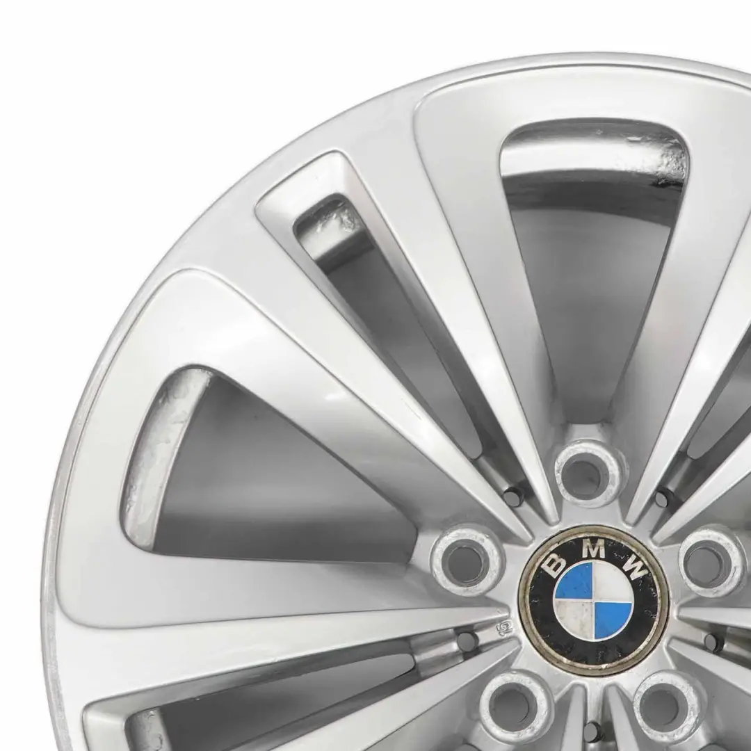 Wheel Rim BMW F01 F07 F12 Silver Alloy 18" Dual Spoke 234 8J ET:30 6775403