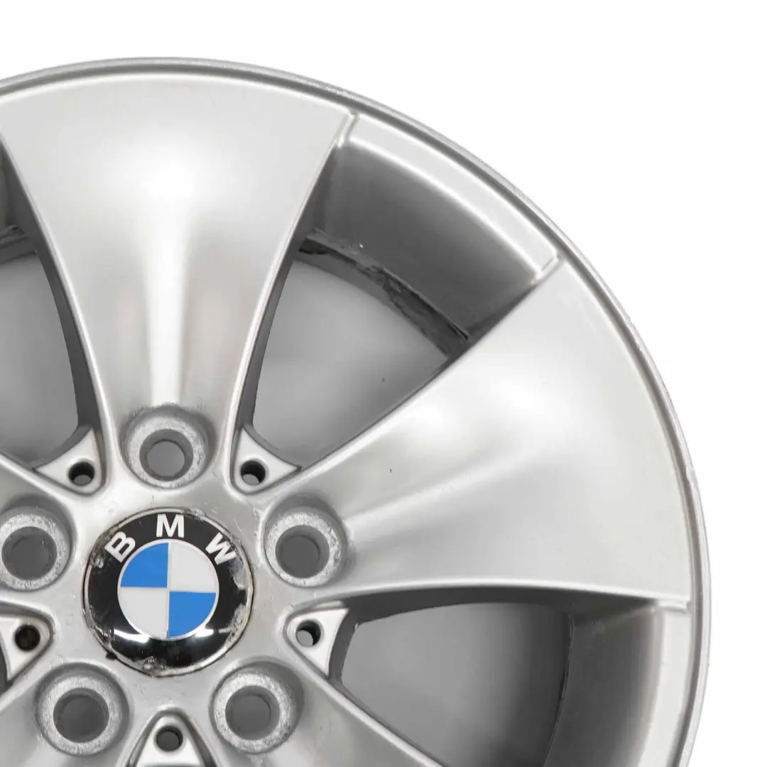 BMW E90 E91 llanta de aleación de plata 16 "7J ET:34 M Spider Spoke 155 6775594