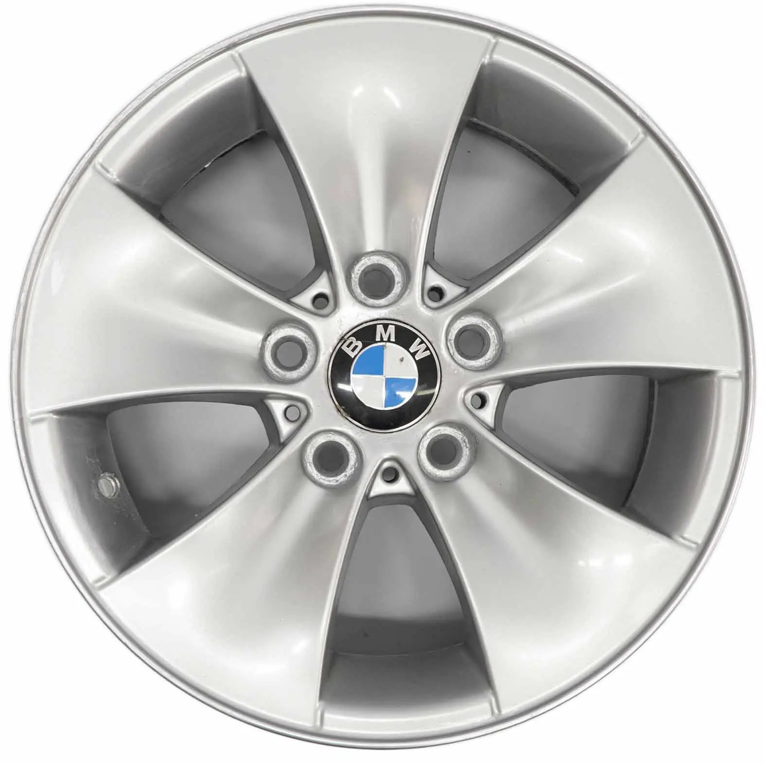 BMW E90 E91 Silver Alloy Wheel Rim 16" 7J ET:34 M Spider Spoke 155 6775594