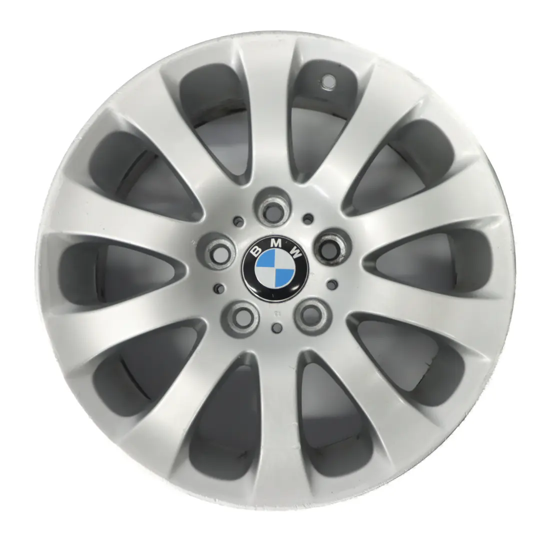 BMW E90 E91 Silver Wheel Alloy Rim 17" ET:34 8J Spider Spoke 159 6775597