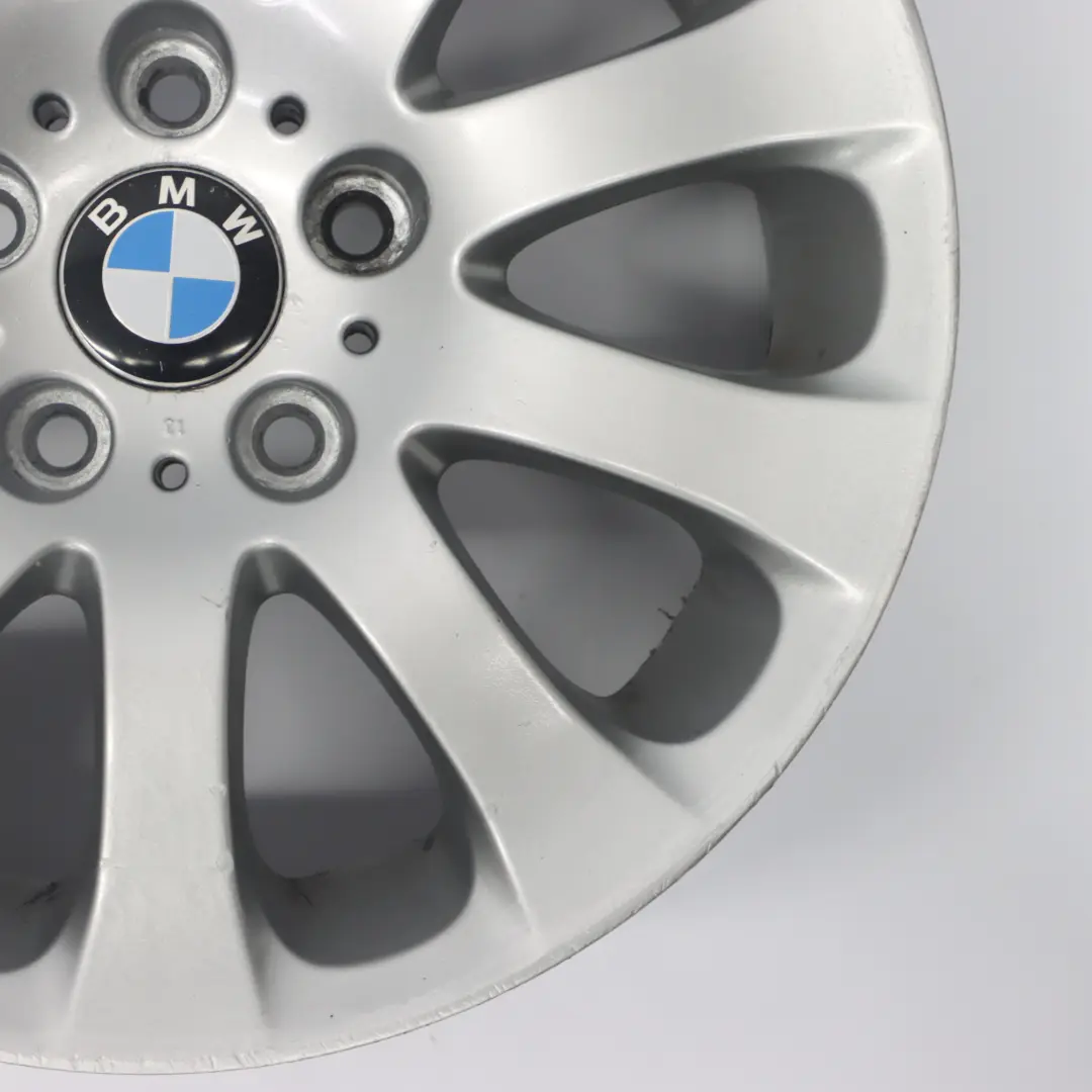 BMW E90 E91 Silver Wheel Alloy Rim 17" ET:34 8J Spider Spoke 159 6775597