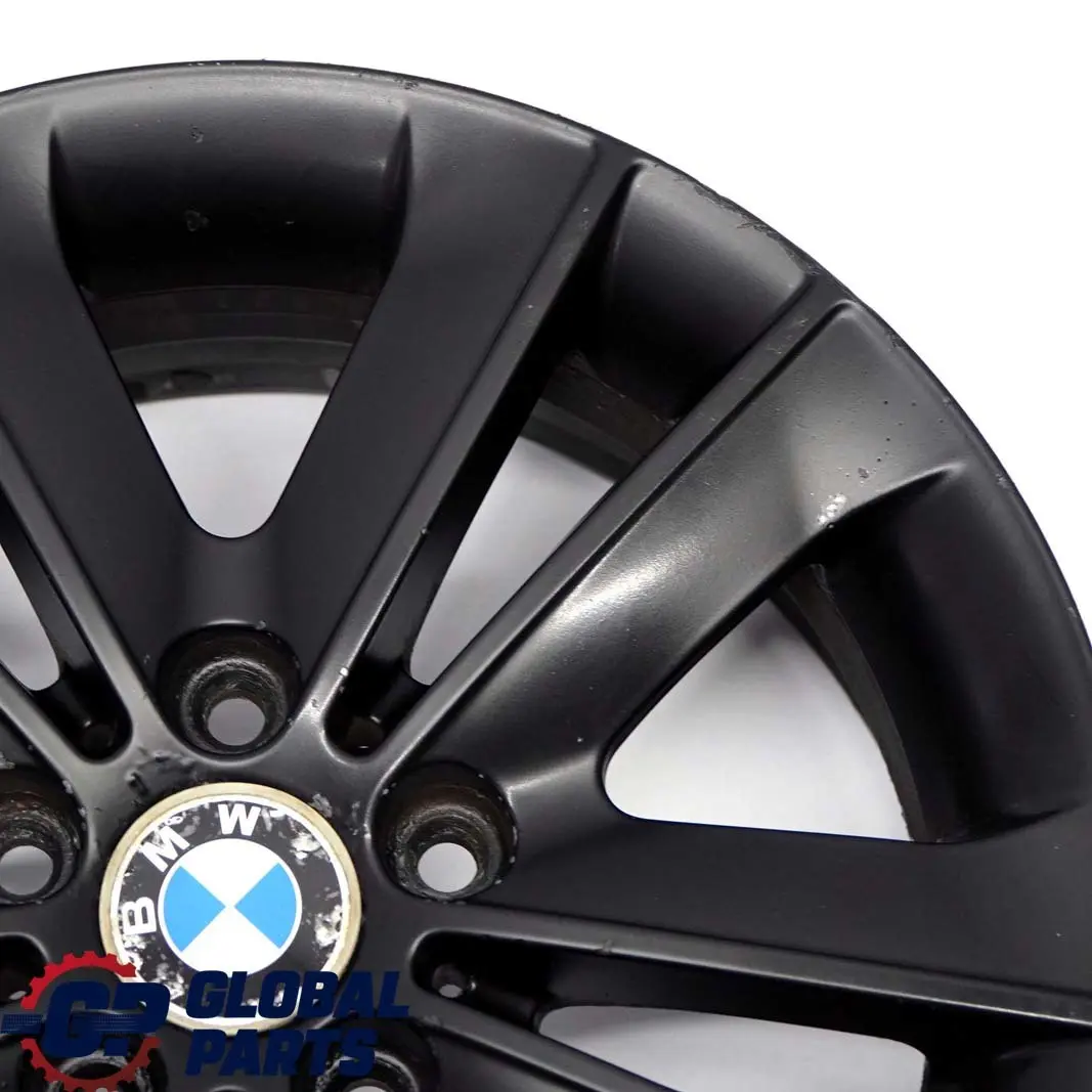 BMW E81 E82 E87 Llanta Aleacion Negra 17" V-Spoke 141 ET:47 7J 6762888 6775621