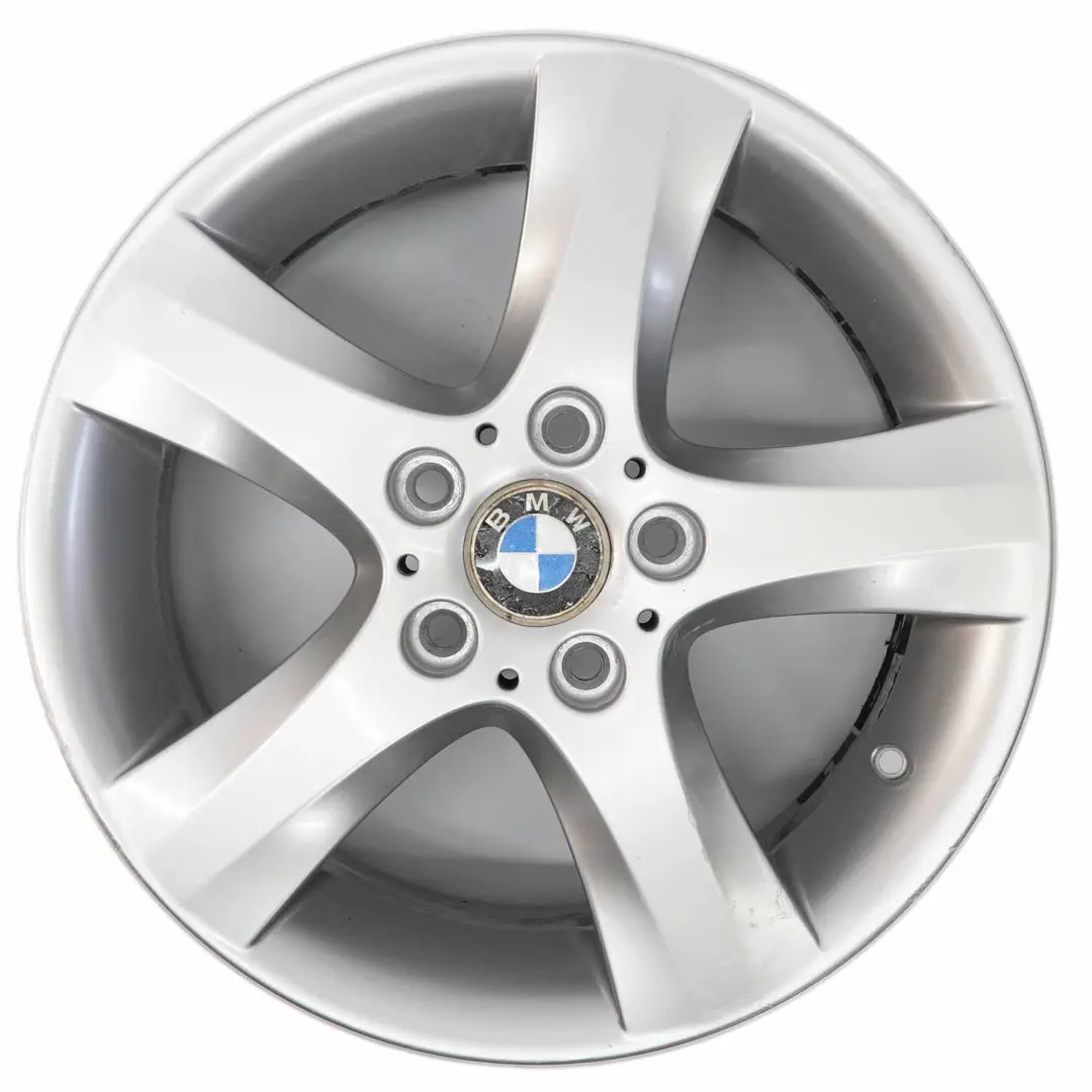 BMW E81 E82 E87 E88 llanta De aleacion De plata 17 "ET:47 7J Spider Spoke 142