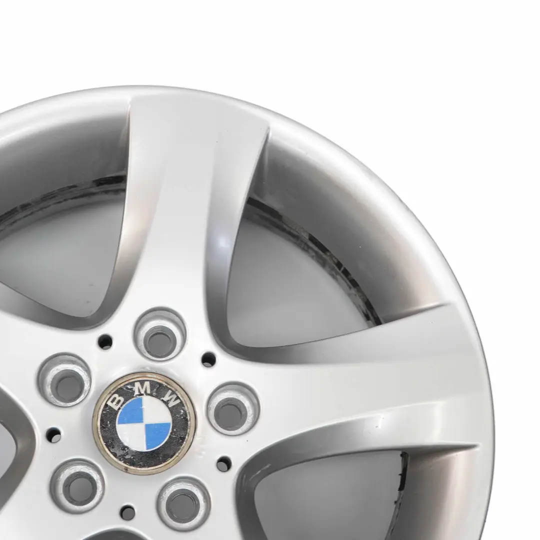 BMW E81 E82 E87 E88 llanta De aleacion De plata 17 "ET:47 7J Spider Spoke 142