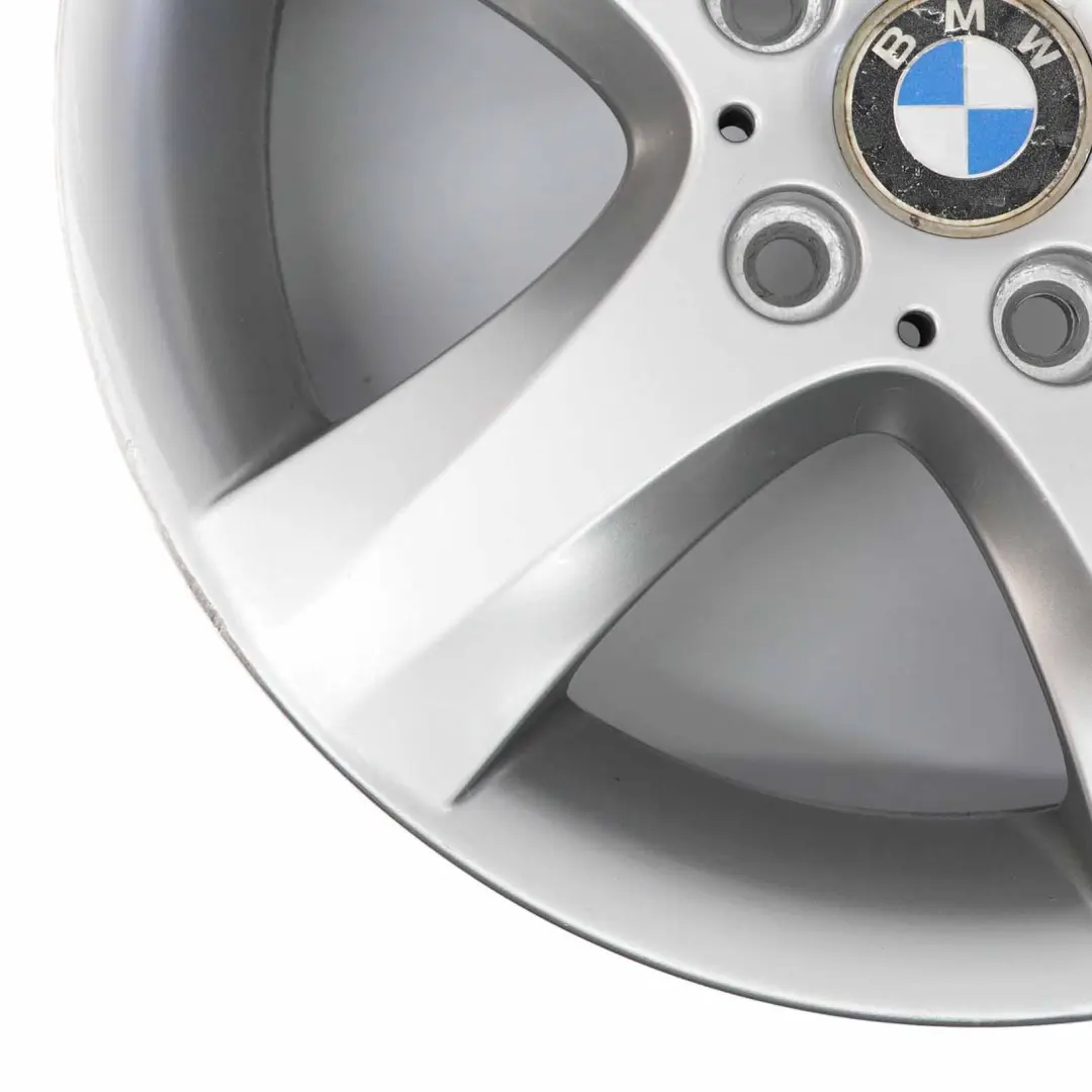 BMW E81 E82 E87 E88 llanta De aleacion De plata 17 "ET:47 7J Spider Spoke 142