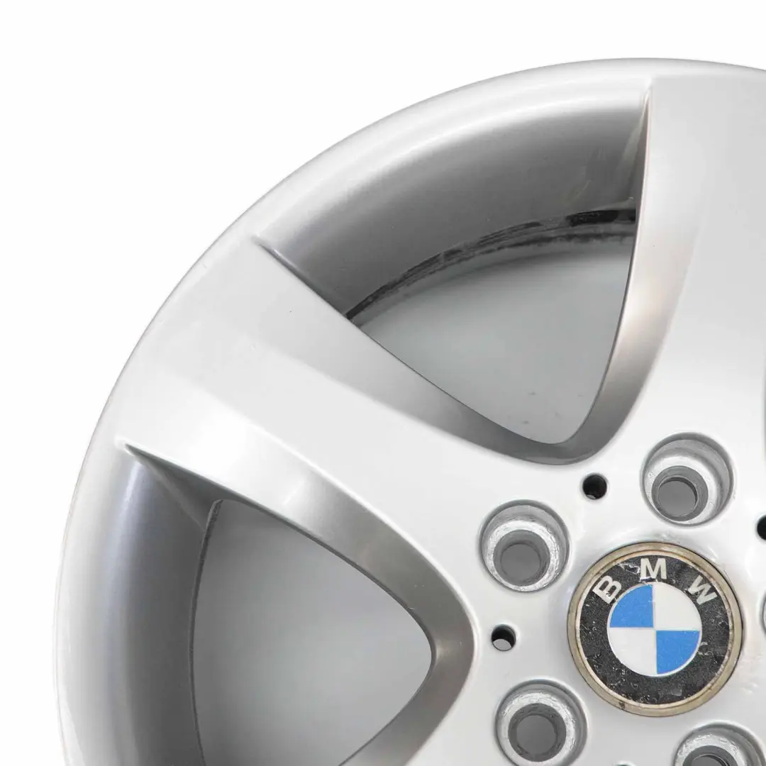 BMW E81 E82 E87 E88 llanta De aleacion De plata 17 "ET:47 7J Spider Spoke 142