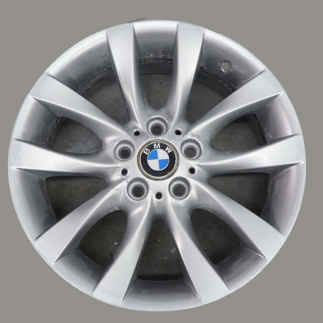 Llanta Aleacion Ligera Plateada BMW E87 LCI 18" M V-Spoke 217 7,5J ET:49 6775634