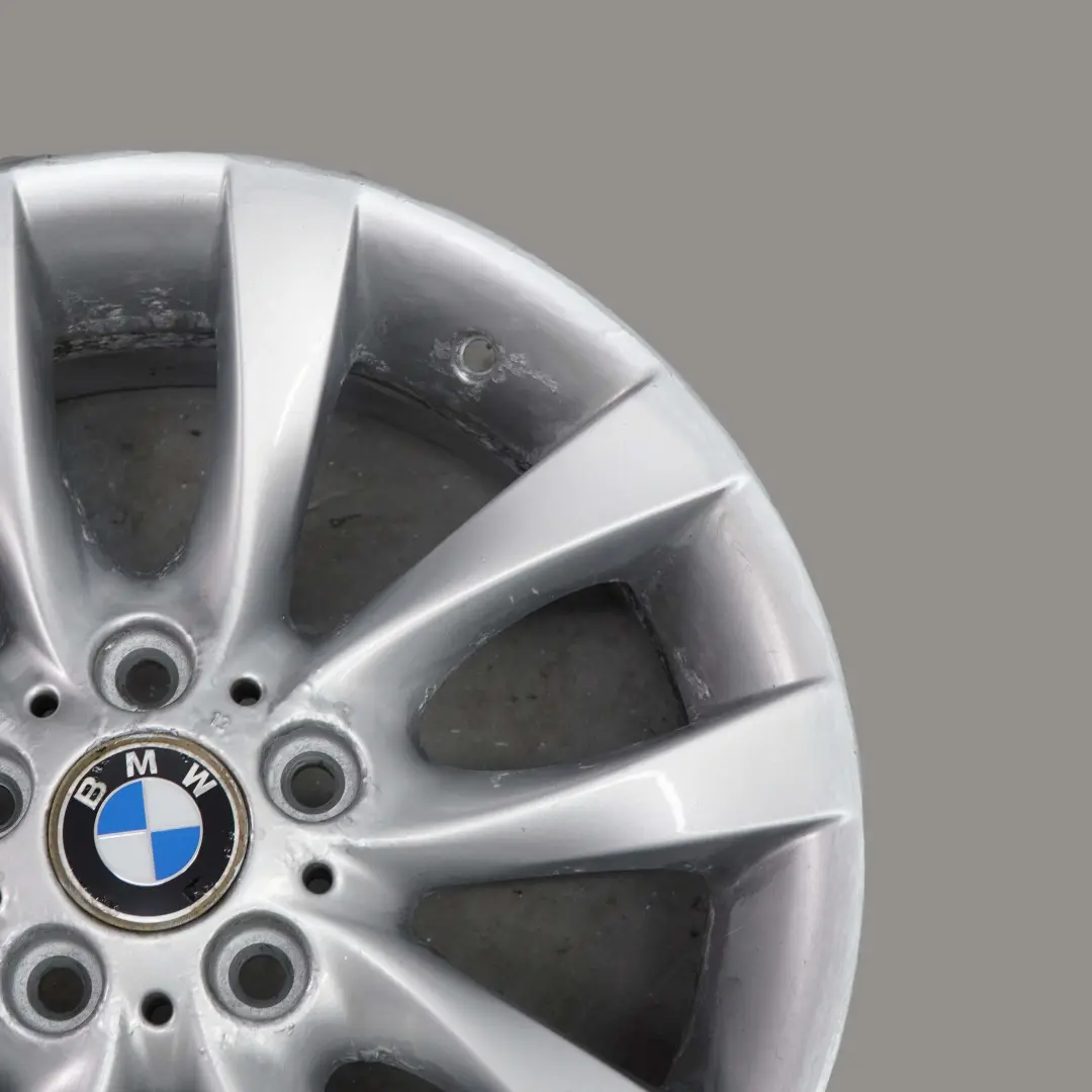 Llanta Aleacion Ligera Plateada BMW E87 LCI 18" M V-Spoke 217 7,5J ET:49 6775634