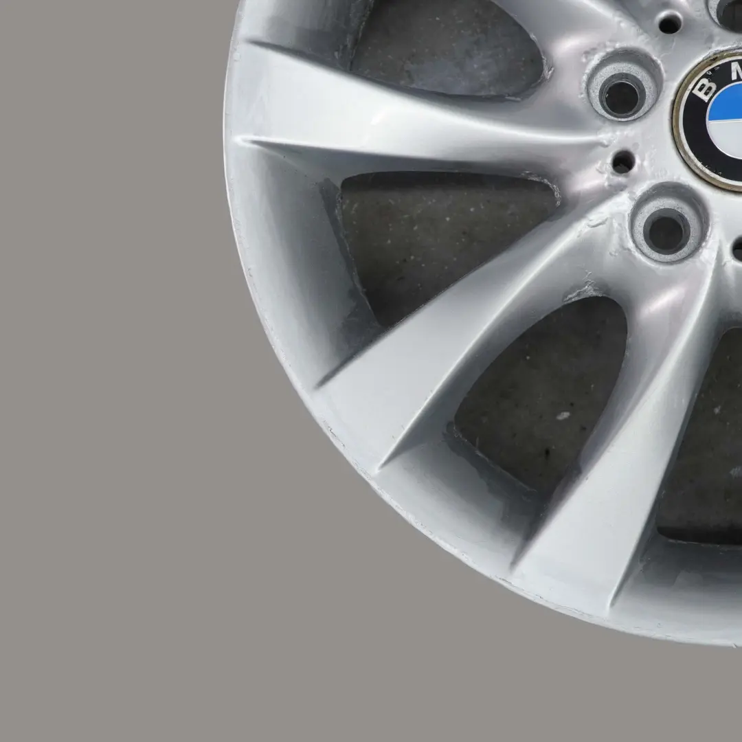 Llanta Aleacion Ligera Plateada BMW E87 LCI 18" M V-Spoke 217 7,5J ET:49 6775634