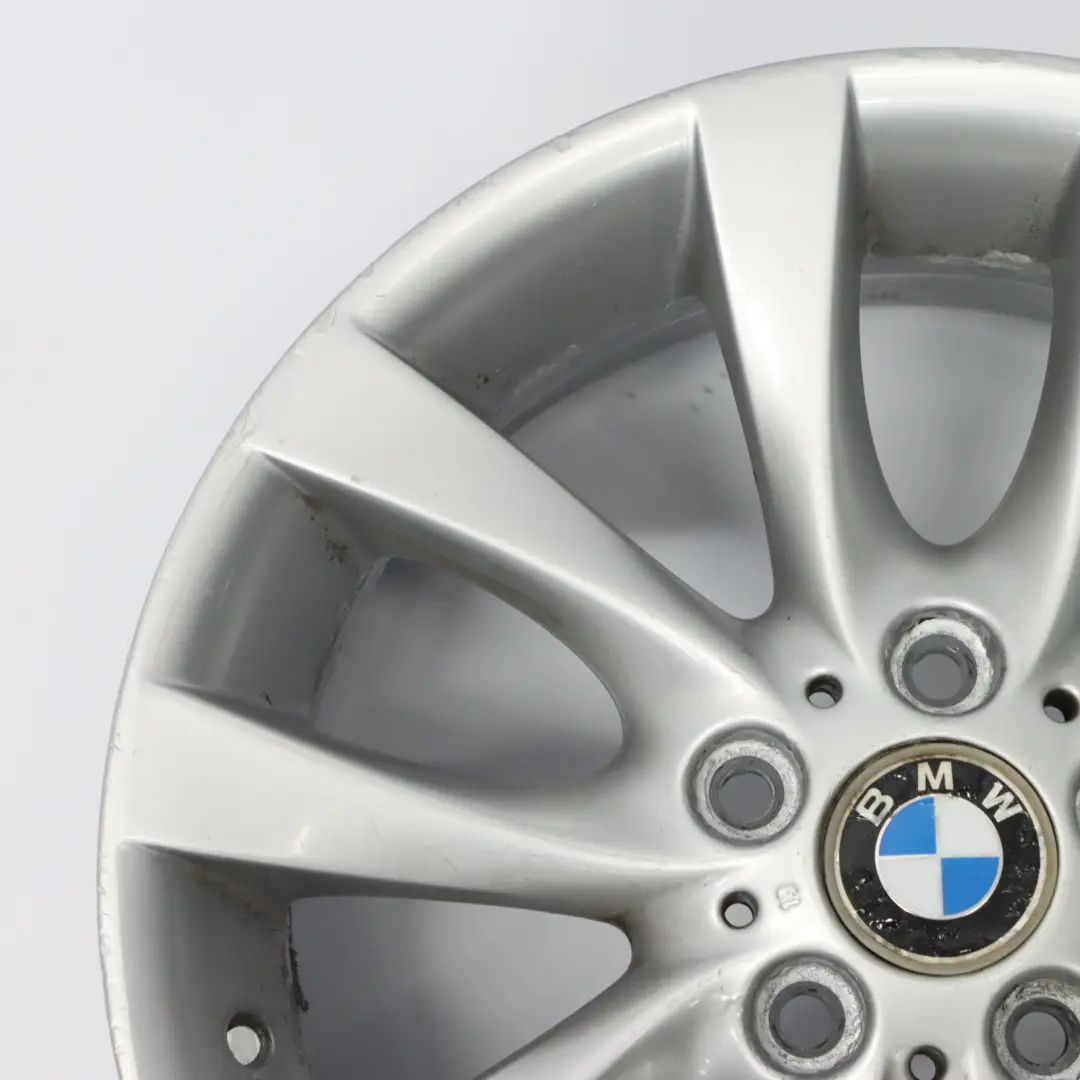 Llanta Aleacion Ligera Plateada BMW E87 LCI 18" M V-Spoke 217 7,5J ET:49 6775634