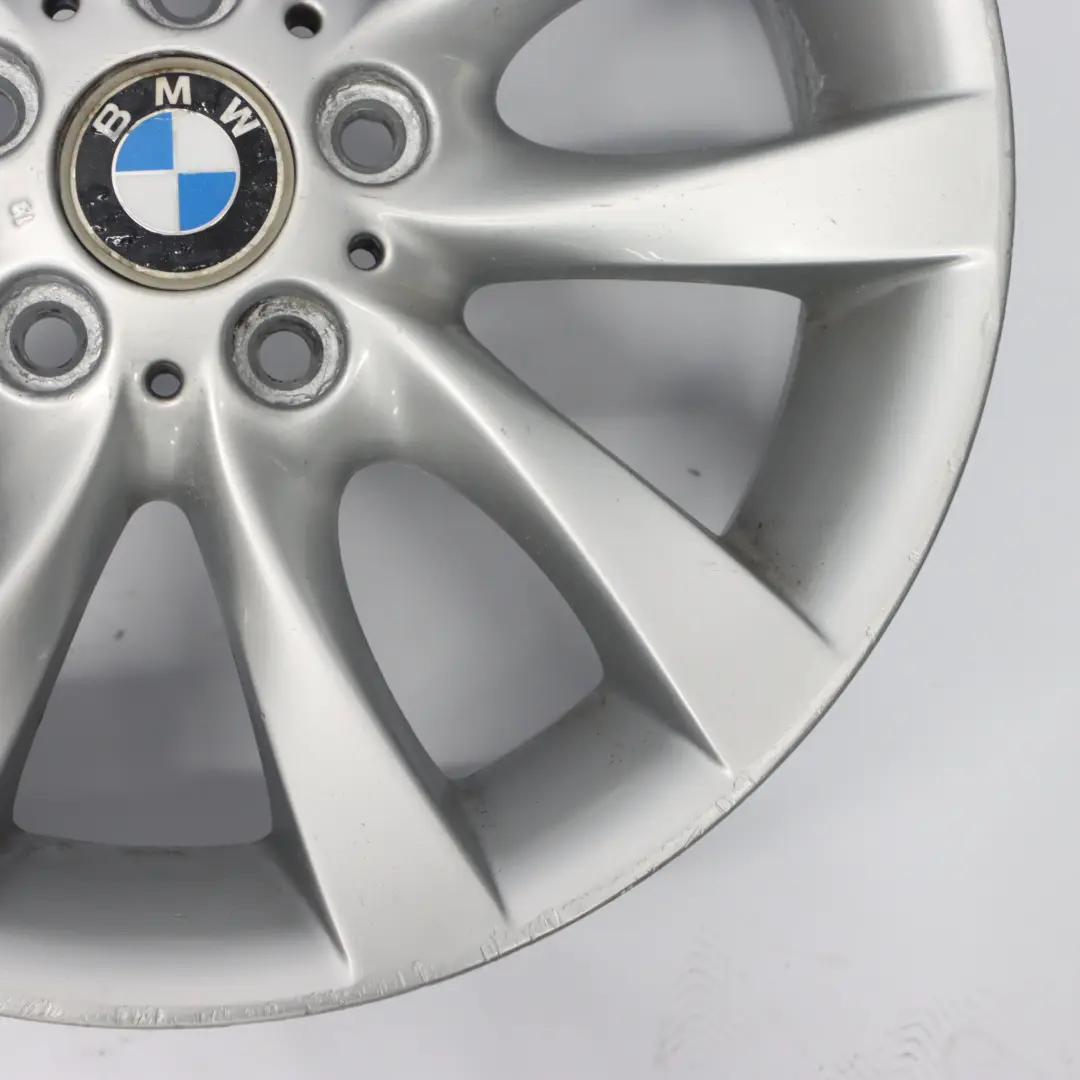 Llanta Aleacion Ligera Plateada BMW E87 LCI 18" M V-Spoke 217 7,5J ET:49 6775634