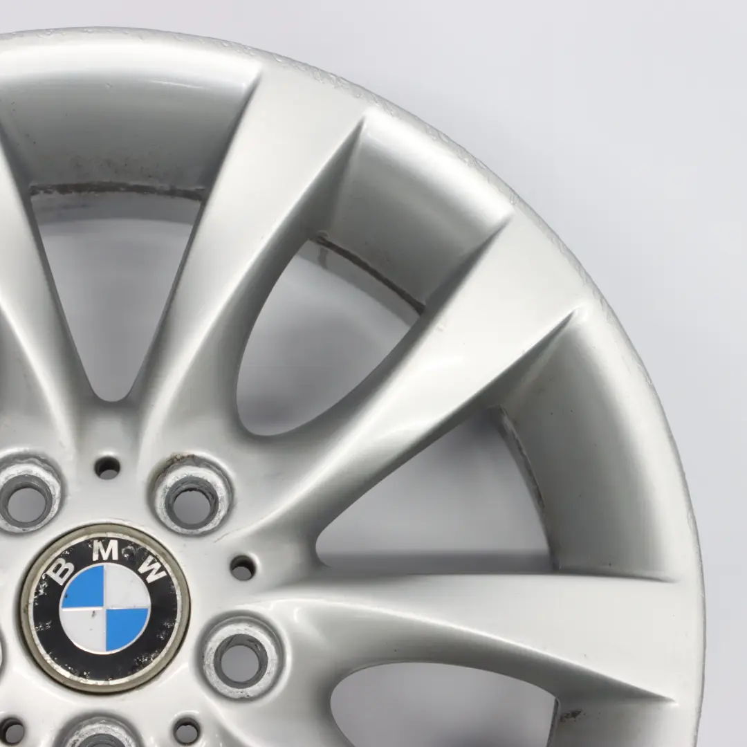 BMW E87 LCI Silver Light Alloy Wheel Rim 18" M V-Spoke 217 7,5J ET:49 6775634