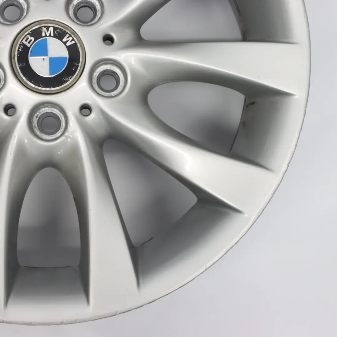 BMW E87 LCI Silver Light Alloy Wheel Rim 18" M V-Spoke 217 7,5J ET:49 6775634