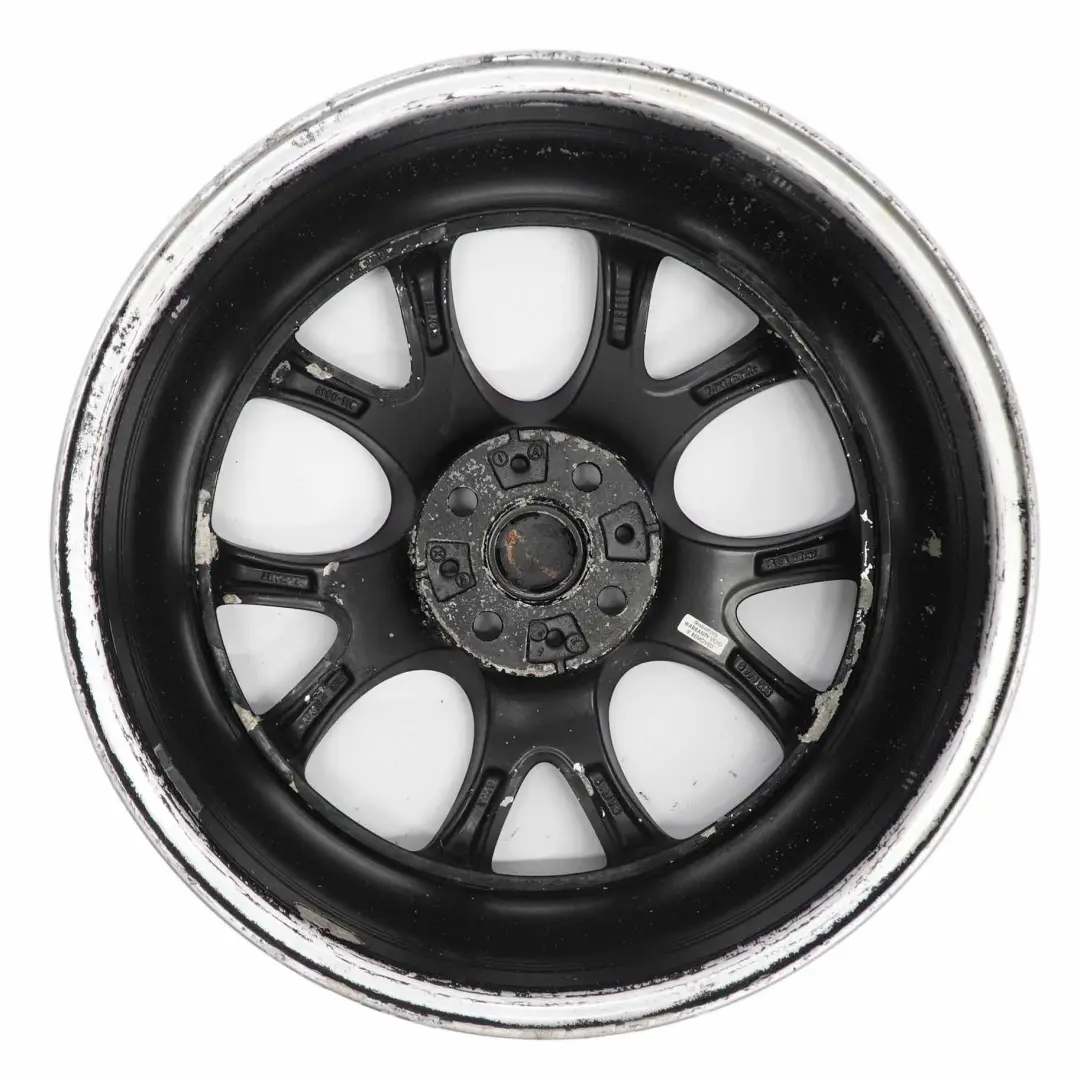 Mini R50 R55 R56 Negro Llanta De aleacion De 17 "7J ET:48 Web Cross Spoke 98