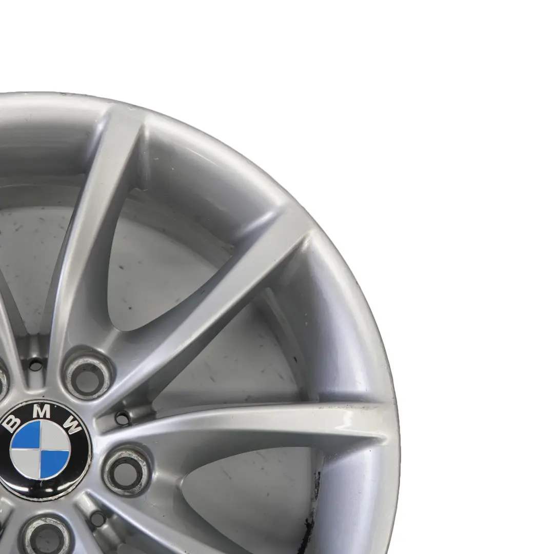 BMW 5 Series 2 E60 E61 Silver Alloy Wheel Rim 17" 8J ET:20 V-Spoke 245 6777348