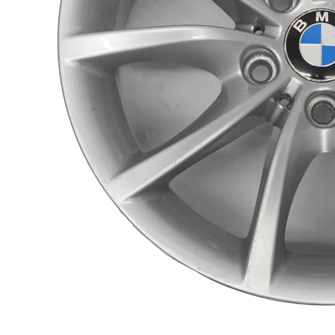 BMW 5 Series 3 E60 E61 Silver Alloy Wheel Rim 17" 8J ET:20 V-Spoke 245 6777348